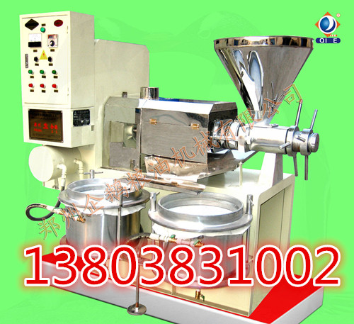 企鵝小型榨油機結合離心式濾油機實現榨煉一體(圖1) 企鵝小型榨油機結合離心式濾油機實現榨煉一體