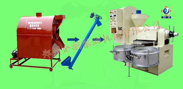 企鵝小型榨油機，自榨花生油，看得見的健康(圖1)